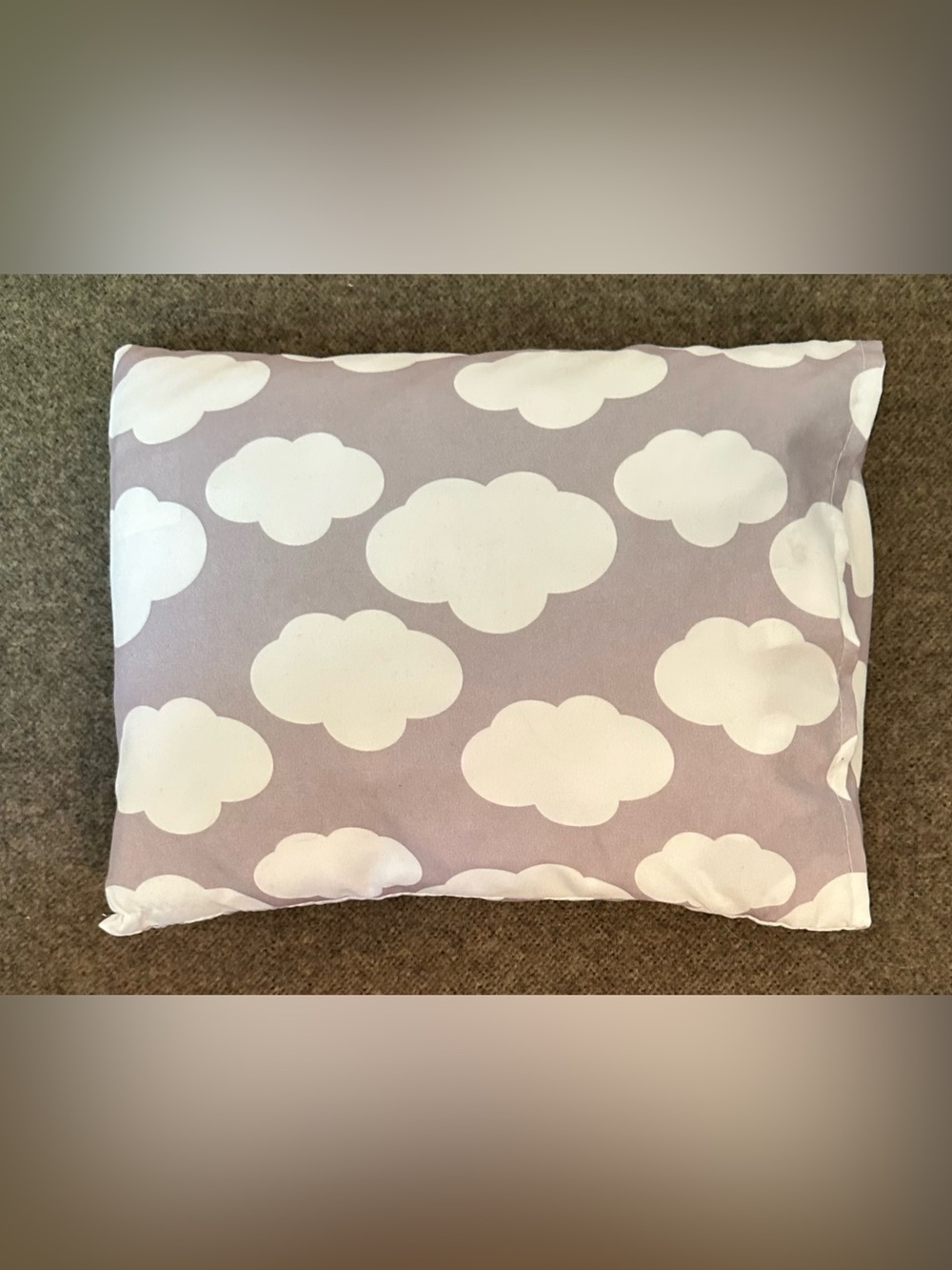Parents Choice • kids small pillow • travel pillow • cloud pattern